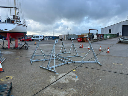 ‘SHORE-FAST’ Transportable YACHT CRADLES